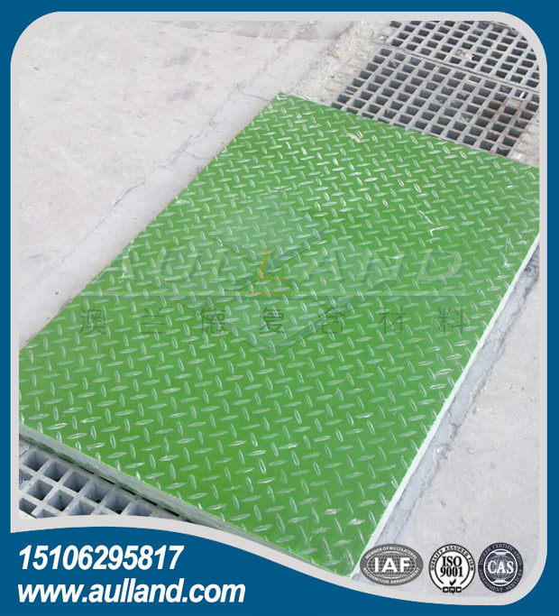 新疆绿色花纹盖板